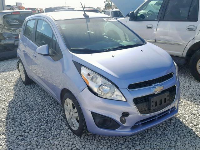 KL8CB6S94EC569597 - 2014 CHEVROLET SPARK LS PURPLE photo 1