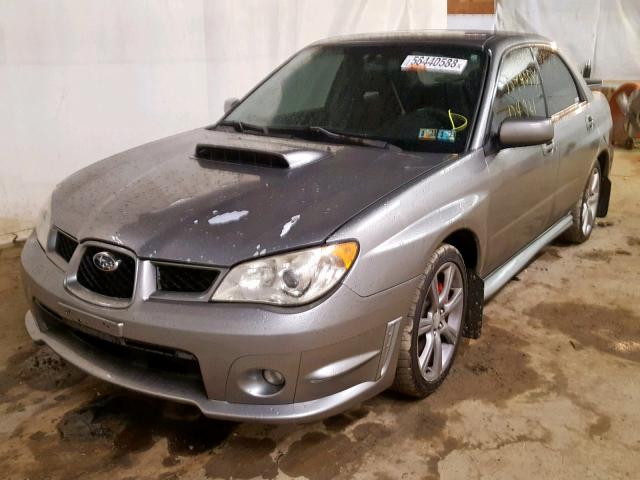 JF1GD74667G509236 - 2007 SUBARU IMPREZA WR SILVER photo 2