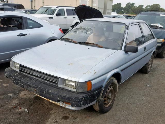 JT2EL36G3K0365268 - 1989 TOYOTA TERCEL EZ BLUE photo 2