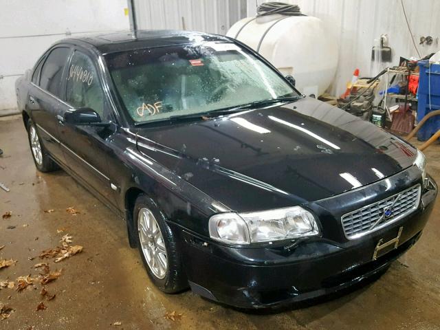 YV1TH592751404576 - 2005 VOLVO S80 2.5T BLACK photo 1