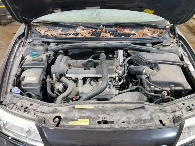 YV1TH592751404576 - 2005 VOLVO S80 2.5T BLACK photo 7