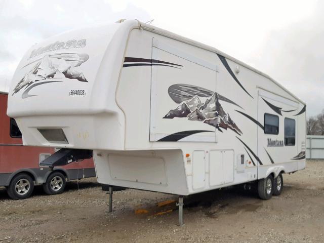 4YDF3002374700274 - 2007 KEYSTONE MONTANA WHITE photo 2