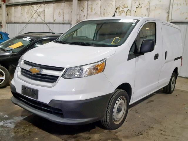 3N63M0YN0HK708445 - 2017 CHEVROLET CITY EXPRE WHITE photo 2