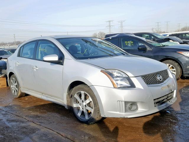 3N1AB6AP8CL765903 - 2012 NISSAN SENTRA 2.0 SILVER photo 1