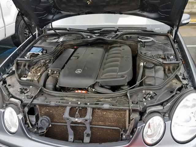 WDBUF26J56A930585 - 2006 MERCEDES-BENZ E 320 CDI GRAY photo 7