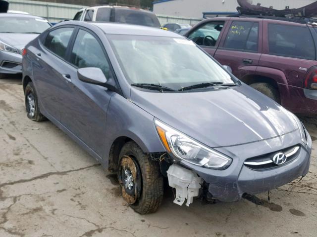 KMHCT4AE0HU193921 - 2017 HYUNDAI ACCENT SE GRAY photo 1