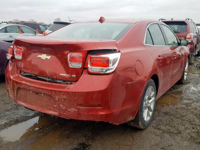 1G11D5RR2DF101396 - 2013 CHEVROLET MALIBU 1LT RED photo 4