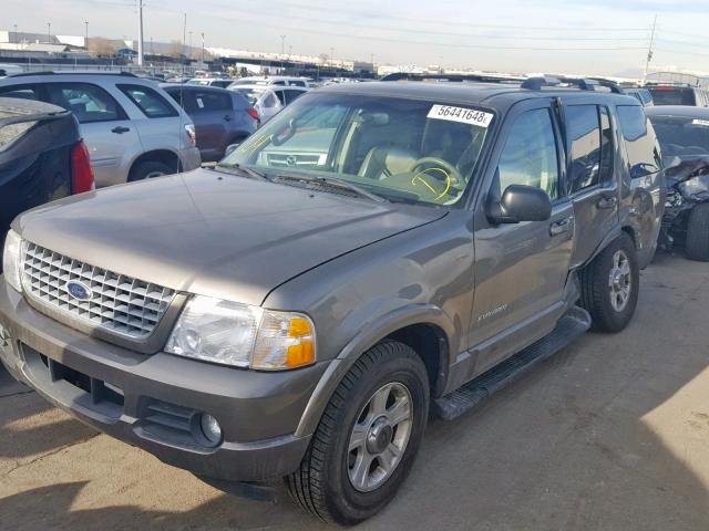 1FMZU75E02ZA19537 - 2002 FORD EXPLORER L GRAY photo 2