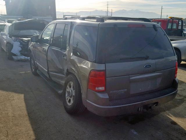 1FMZU75E02ZA19537 - 2002 FORD EXPLORER L GRAY photo 3