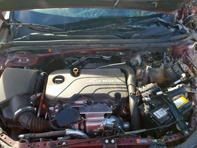 1G1ZB5ST7GF214201 - 2016 CHEVROLET MALIBU LS Bordo foto 7
