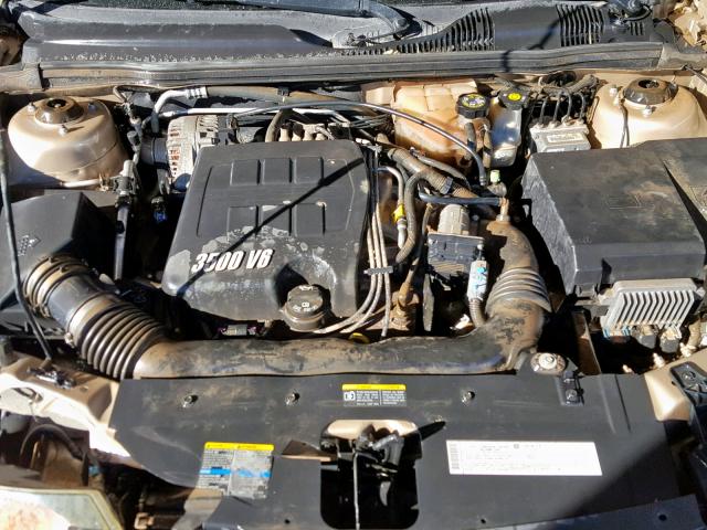 1G1ZT54875F210491 - 2005 CHEVROLET MALIBU LS ოქროსფერი ფოტო 7