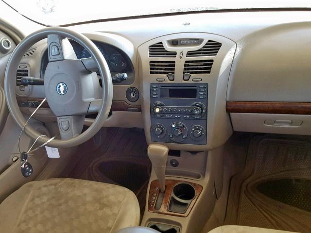 1G1ZT54875F210491 - 2005 CHEVROLET MALIBU LS ოქროსფერი ფოტო 9