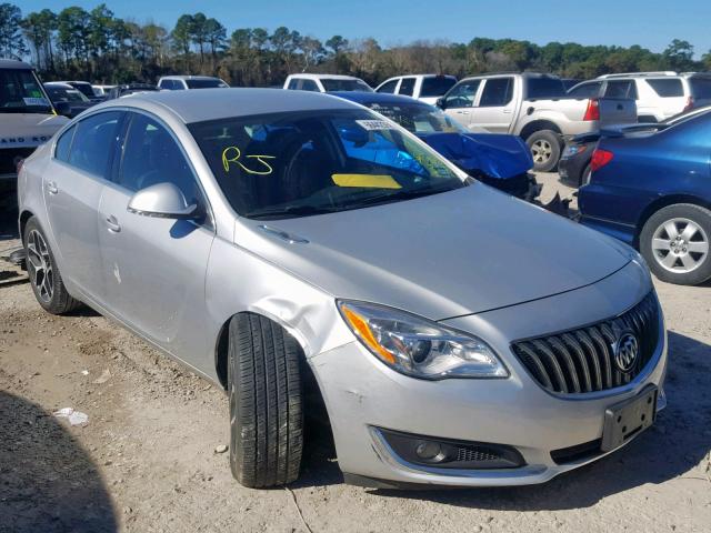 2G4GL5EX5H9103629 - 2017 BUICK REGAL SPOR GRAY photo 1