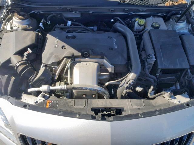 2G4GL5EX5H9103629 - 2017 BUICK REGAL SPOR GRAY photo 7