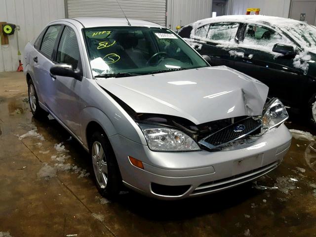 1FAFP34N87W324470 - 2007 FORD FOCUS ZX4 SILVER photo 1