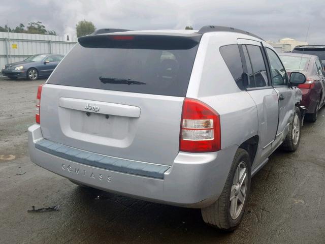 1J8FT47WX8D644542 - 2008 JEEP COMPASS SP ვერცხლისფერი ფოტო 4