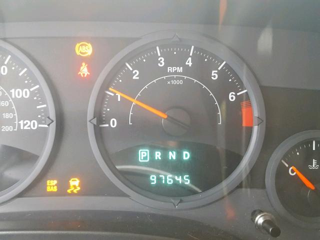 1J8FT47WX8D644542 - 2008 JEEP COMPASS SP ვერცხლისფერი ფოტო 8