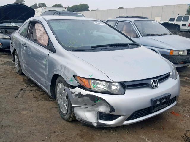 2HGFG12226H541289 - 2006 HONDA CIVIC DX GRAY photo 1