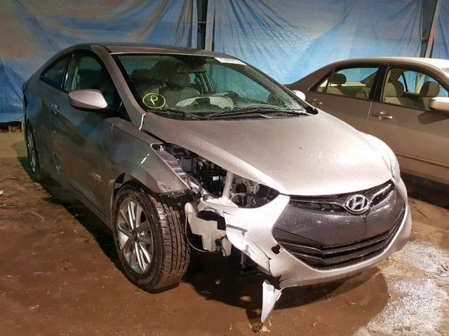 KMHDH6AE9DU019146 - 2013 HYUNDAI ELANTRA CO GRAY photo 1