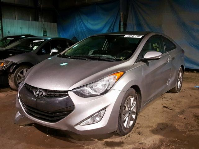 KMHDH6AE9DU019146 - 2013 HYUNDAI ELANTRA CO GRAY photo 2