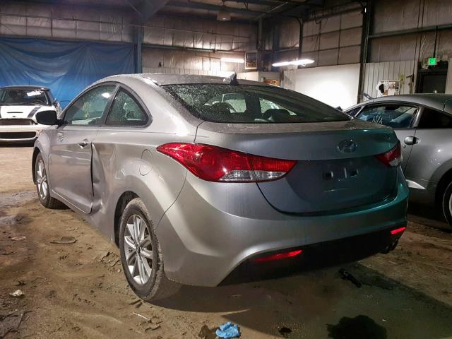 KMHDH6AE9DU019146 - 2013 HYUNDAI ELANTRA CO GRAY photo 3