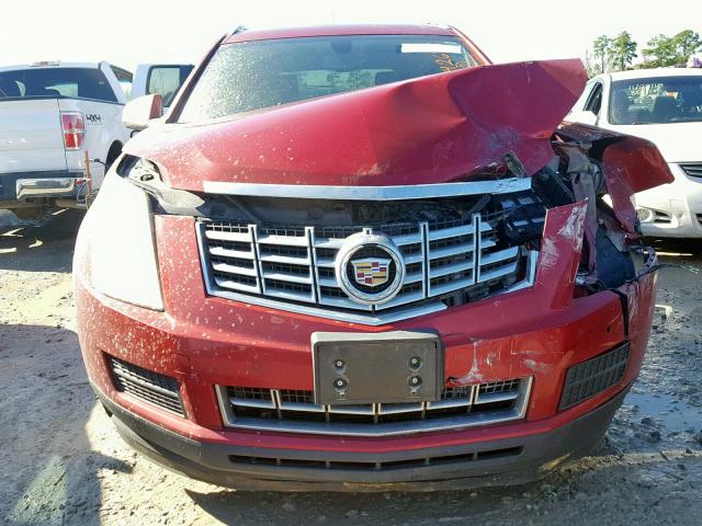 3GYFNBE30ES642321 - 2014 CADILLAC SRX LUXURY RED photo 9