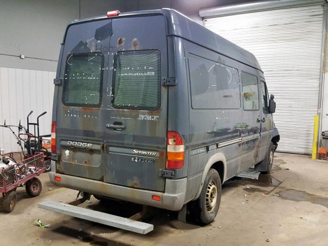 WD2PD644X55772811 - 2005 SPRINTER 2500 SPRIN GRAY photo 4