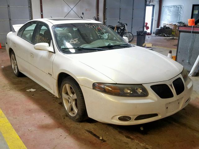 1G2HZ54Y55U185768 - 2005 PONTIAC BONNEVILLE WHITE photo 1