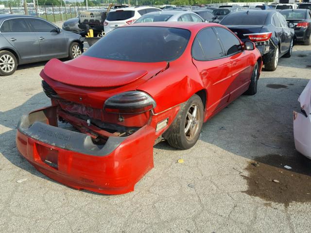 1G2WP52K83F128543 - 2003 PONTIAC GRAND PRIX RED photo 4