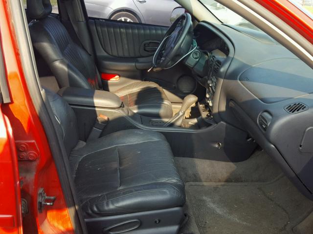 1G2WP52K83F128543 - 2003 PONTIAC GRAND PRIX RED photo 5