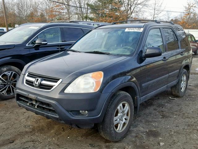 SHSRD78813U117745 - 2003 HONDA CR-V EX BLACK photo 2