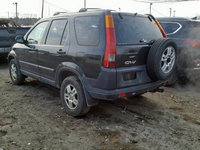 SHSRD78813U117745 - 2003 HONDA CR-V EX BLACK photo 3