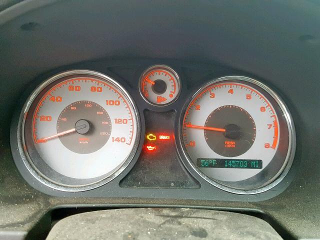 1G2AL15FX77164733 - 2007 PONTIAC G5 MAROON photo 8