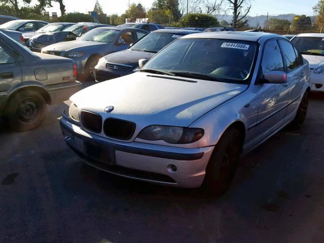 WBAAZ33444KP90808 - 2004 BMW 325 IS SUL SILVER photo 2