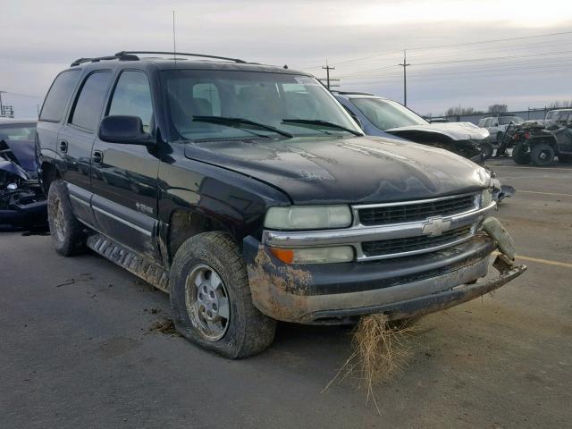 1GNEK13Z02J239469 - 2002 CHEVROLET TAHOE BLACK photo 1