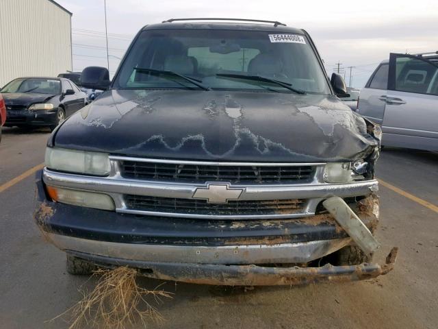 1GNEK13Z02J239469 - 2002 CHEVROLET TAHOE BLACK photo 7