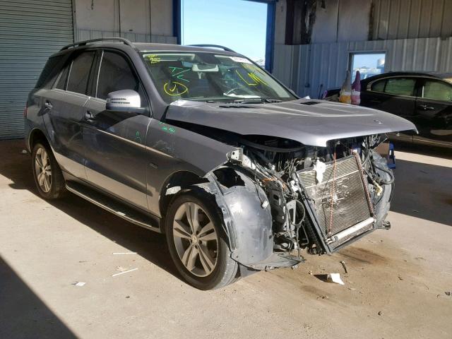 4JGDA5HB1CA041135 - 2012 MERCEDES-BENZ ML 350 4MA SILVER photo 1