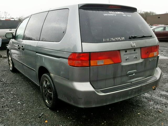 2HKRL1852YH612123 - 2000 HONDA ODYSSEY LX GOLD photo 3