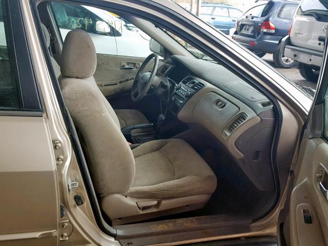 1HGCG56422A078097 - 2002 HONDA ACCORD LX GOLD photo 5