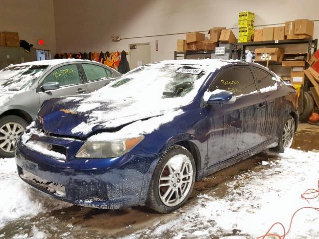 JTKDE177360086577 - 2006 TOYOTA SCION TC ლურჯი ფოტო 2