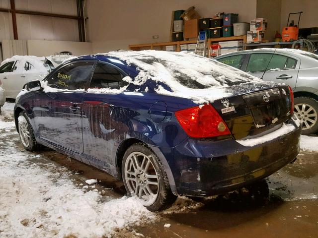 JTKDE177360086577 - 2006 TOYOTA SCION TC ლურჯი ფოტო 3