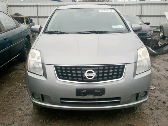 3N1AB61E99L647205 - 2009 NISSAN SENTRA 2.0 SILVER photo 9