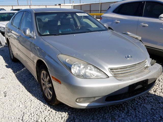 JTHBF30G330146871 - 2003 LEXUS ES 300 SILVER photo 1