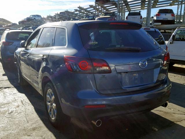 JM3TB3CA9E0432064 - 2014 MAZDA CX-9 TOURI BLUE photo 3