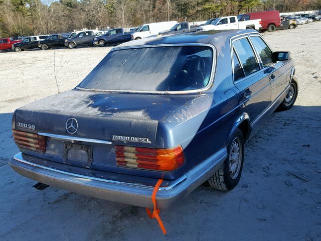 WDBCB20B8EA057695 - 1984 MERCEDES-BENZ 300 SD BLUE photo 4