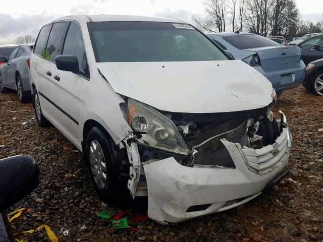 5FNRL38228B052510 - 2008 HONDA ODYSSEY LX WHITE photo 1