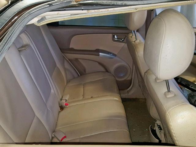 KNDJF723767243064 - 2006 KIA NEW SPORTA BROWN photo 6