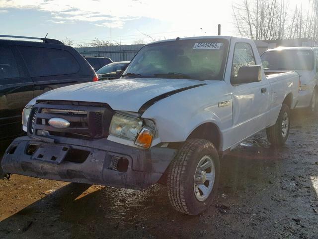 1FTYR10D97PA33775 - 2007 FORD RANGER WHITE photo 2