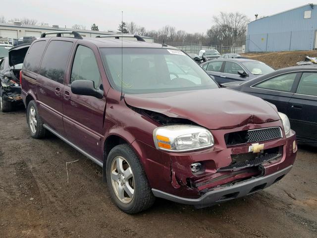 1GNDV33157D168882 - 2007 CHEVROLET UPLANDER L Tünd qırmızı foto 1