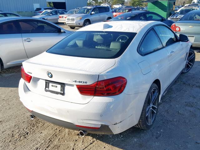 WBA4W9C52KAF94552 - 2019 BMW 440XI WHITE photo 4